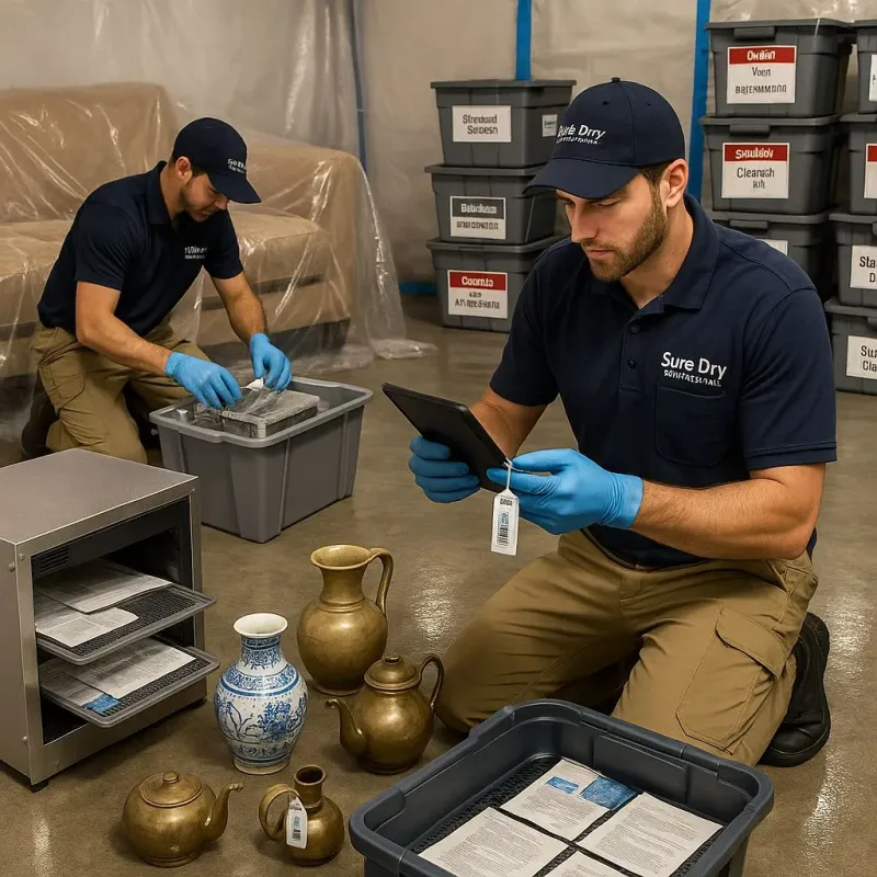 Content Protection and Restoration process in Vista, CA