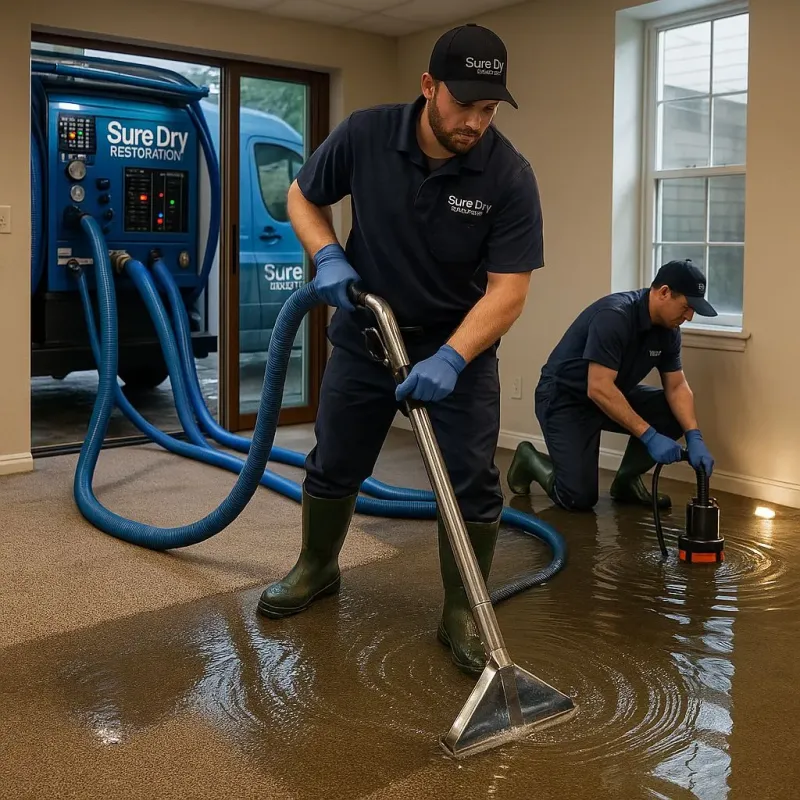Water Extraction and Removal process in Vista, CA